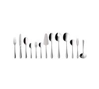 Villeroy & Boch Oscar Set De Cubiertos, 68 Piezas Plata/Platino, Apto Para Lavavajillas, Cuberteria 12 Personas, Set Cubierto, Acero Inoxidable