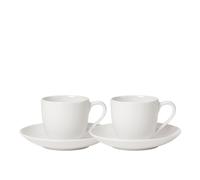 Villeroy & Boch Para Mí Juego De Espresso Blanco 2 Personas 4 Piezas
