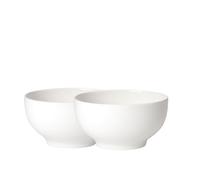 Villeroy & Boch Para Mí Tazón Blanco Set De 2 Piezas