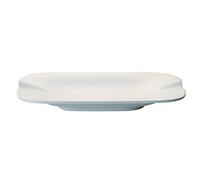 Villeroy & Boch Pasta Passion Plato para lasaña, Set de 2, 32,5 x 22,4 x 3,8 cm, Porcelana, Blanco, 2 piezas