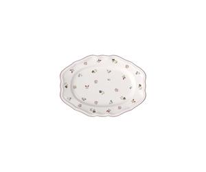 Villeroy & Boch Petite Fleur Fuente, 37 cm, Porcelana Premium, Blanco/Colorido