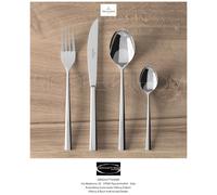 Villeroy & Boch Piemont Set Cubiertos 4 Piezas 1 Persona Acero Inox Lavable