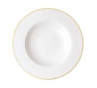 Villeroy & Boch Plato hondo Château Septfontaines Ø24.5x3.5 cm Blanco-oro