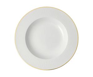 Villeroy & Boch Plato hondo Château Septfontaines Ø29x3.5 cm Blanco-oro