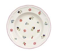 Villeroy & Boch Petite Fleur 1023952700 Plato Hondo, Porcelana, Rojo, 22x22x6.1999999999999993 cm