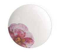 Villeroy & Boch Plato Llano Coupe Rose Garden, 28,5 X 28,5 X 3,5 Cm, Porcelana Premium, Blanco/Rosa