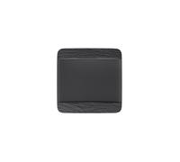 Villeroy & Boch Plato cuadrado Manufacture Rock Porcelana premium 28x28x2 cm Negro