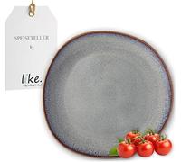 Villeroy & Boch - plato llano Lave beige, 28 cm, amplio plato de loza, apto para lavavajillas y microondas