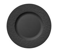 Villeroy & Boch Manufacture Rock Plato para Pasta, Porcelana Premium