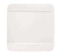 Villeroy & Boch Plato Manufacture Rock 28x28 cm Blanc