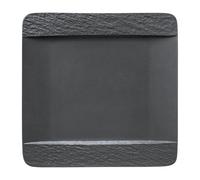 Villeroy & Boch Plato Manufacture Rock 28x28 cm negro