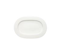 Villeroy & Boch 10-4412-2960 Placa Ovalada Royal, Porcelana, Blanco, 44.5 x 33.200000000000003 x 4 cm