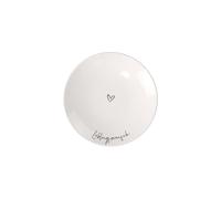 Villeroy & Boch Plato Para Desayuno Statement "Persona Favorita" 21X21X2,5Cm, Plato De Porcelana Blanca
