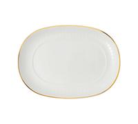 Villeroy & Boch Plato para salsera Château Septfontaines 14x20 cm Blanco-oro