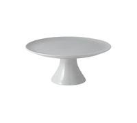 VILLEROY & BOCH Plato para tarta con pie For Me 30,3 cm blanco/borde dorado blanco