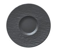 Villeroy & Boch Plato para taza de café Manufacture Rock Ø15.5 cm negro