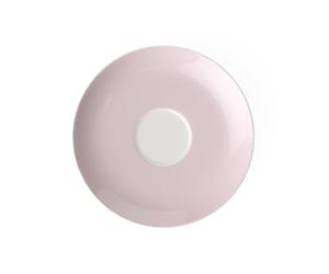 Villeroy & Boch Plato Para Taza De Desayuno Rose Garden, 18 Cm, Porcelana Premium, Posavasos Rosa