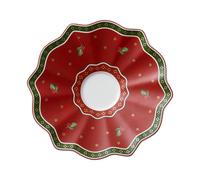 Villeroy & Boch Plato para taza Toy's Delight Ø19 cm Blanco-rojo