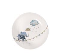 Villeroy & Boch Boho Kids Plato Hondo 'Walk Like Elephant' 18,5 cm, Porcelana, Apto Microondas y Lavavajillas