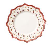 Villeroy & Boch Plato Toy's Delight Ø29 blanco-rojo