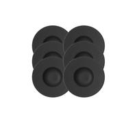 Villeroy & Boch Platos Para Pasta Manufacture Rock, 6 Platos, Porcelana Premium, Apto Para Lavavajillas Y Microondas, Negro