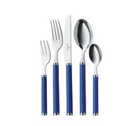 Villeroy & Boch Play Ocean - Cubertería para 6 personas (30 piezas, acero inoxidable, mango de plástico), color azul