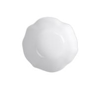 Villeroy & Boch - Pura ensaladera/fuente, aprox. 26 × 26 × 10,5 cm, blanco puro, apta para lavavajillas y microondas, diseño fluido, porcelana Premium Bone fabricada en Alemania.