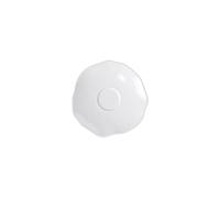 Villeroy & Boch - Pura plato para taza de espresso, aprox. 12 × 12 × 1,5 cm, blanco puro, apto para lavavajillas y microondas, forma fluida, porcelana premium Bone fabricada en Alemania