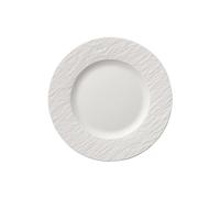 VILLEROY & BOCH Rock Blanco Set 6 Platos Postre 22 cm