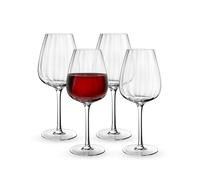 Villeroy & Boch - Rose Garden Copa Vino Tinto Set 4 Piezas Claro, Apto para Lavavajillas, Juego Copas de Vino Cristal Grandes, Vasos, Vidrio de Cristal