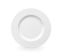 Villeroy & Boch - Royal Plato Llano 27 cm Blanco, Apto para Lavavajillas, Apto para Microondas, Plato de Cerámica Grande, Vajilla Blanca, Premium Bone Porcelain