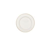 VILLEROY & BOCH SIGNATURE Plato redondo llano Anmut Gold 32cm blanco