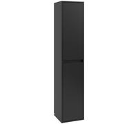 Villeroy & Boch Skyla armario 35x34.8x170 cm suspendido, lateral negro C80100VL