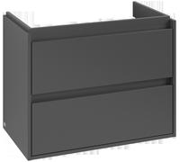 Villeroy & Boch Skyla armario 77.2x43.9x59.6 cm suspendido, para lavabo grafito C79600VR