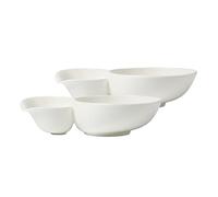 Villeroy & Boch Soup Passion 1041737533 Set de 2 Cuencos de Sopa, Grandes, Porcelana, Blanco, 25.5x16x10 cm, 2 Unidades