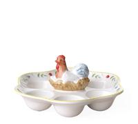 Villeroy & Boch Spring Awakening Plato Especial Amarillo,Verde, Apto Para Microondas, Plato Para Huevos, Pascua Decoración, Decoración De Pascua, Premium Porcelain
