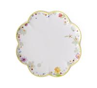 Villeroy & Boch Spring Awakening Plato Llano, Porcelana, Multicolor, huevera, Blanco/Colorido, 27 cm