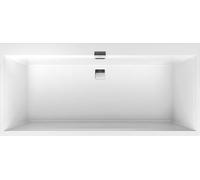 Villeroy & Boch Squaro Edge 12 bañera rectangular 170x75 cm blanco UBQ170SQE2DV-01