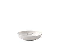Villeroy & Boch Statement, Cuenco Plano Je T'Aime, ⌀18 Cm, Porcelana Premium, Blanco