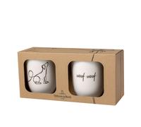 Villeroy & Boch Statement Taza Con Asa Perro Set 2 Piezas 0,29 L