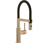 Villeroy & Boch Steel Expert Compact grifo de cocina de pie negro-oro/oro arcaico 92730023