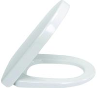 Villeroy & Boch Subway 2.0 asiento de inodoro Compact, cierre rápido, SoftClose, 360x415x55mm, blanco alpin, 9M69S101