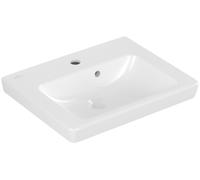Villeroy & Boch Subway 2.0 lavamanos, rectangular, 1 agujero para grifo, con rebosadero, 500x400mm, 7315F001, Color: Blanco