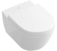 Villeroy & Boch Subway 2.0 taza de inodoro suspendido sin reborde blanco 5614R0RW