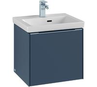 Villeroy & Boch Subway 3.0, 473x432x391,5 mm, mueble de lavabo, 1 cajón, 2, C58001VJ, Color: Frontal/carcasa: roble nórdico, mango: negro volcán