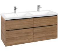 Villeroy & Boch Subway 3.0 armario 127.2x47.8x57.6 cm suspendido, para lavabo roble C56801RH