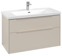 Villeroy & Boch Subway 3.0 armario 97.3x47.8x57.6 cm suspendido, para lavabo C570L2VN