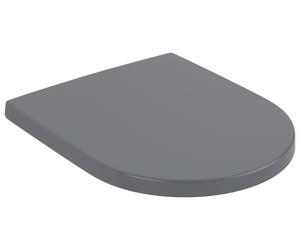 Villeroy & Boch Subway 3.0 asiento de inodoro, Ovale, SoftClose, QuickRelease, 374x438x42mm, 8M42S1i4, Color: grafitos