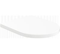 Villeroy & Boch Subway 3.0 asiento de inodoro, Ovale, SoftClose, QuickRelease, 374x438x42mm, 8M42S1R7, Color: Pure Black