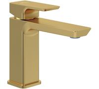 Villeroy & Boch Subway 3.0 grifo para lavabo de pie oro TVW11200300076